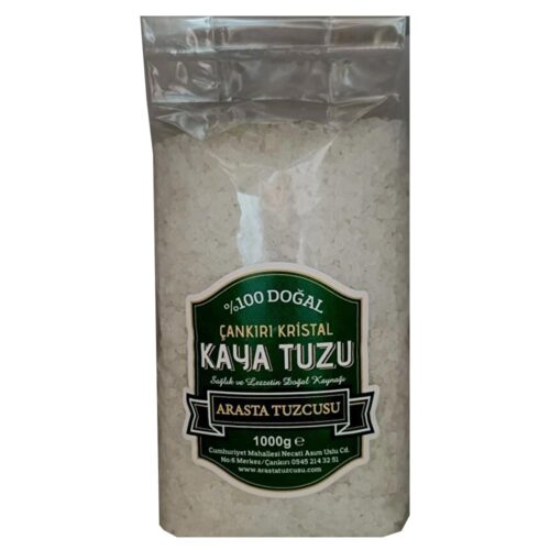 Şifay Kristal Kaya Tuzu - İri Tuz 1 Kg