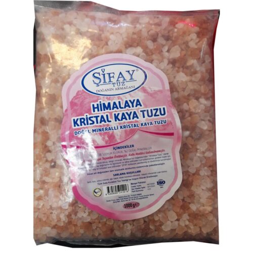 Şifay Himalaya Kristal Kaya Tuzu - İnce Tuz 1 Kg