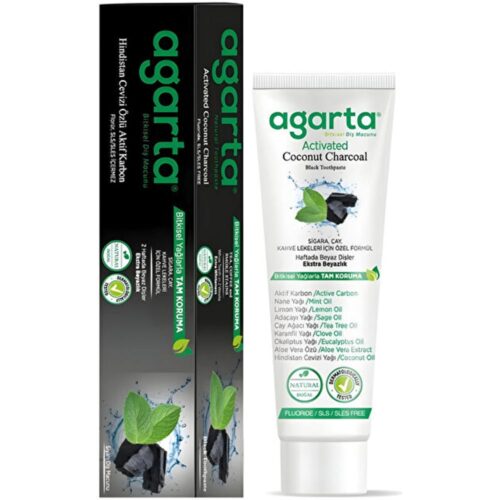 Agarta Bitkisel Aktif Karbonlu Diş Macunu 100 Ml