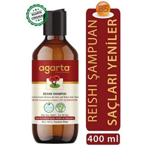 Agarta Doğal Şampuan Reishi Özlü 400 Ml