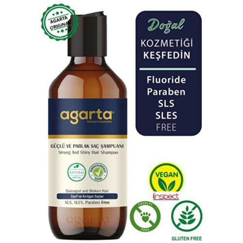 Agarta Doğal Şampuan Güçlü Ve Parlak Saçlar Için 400 ml